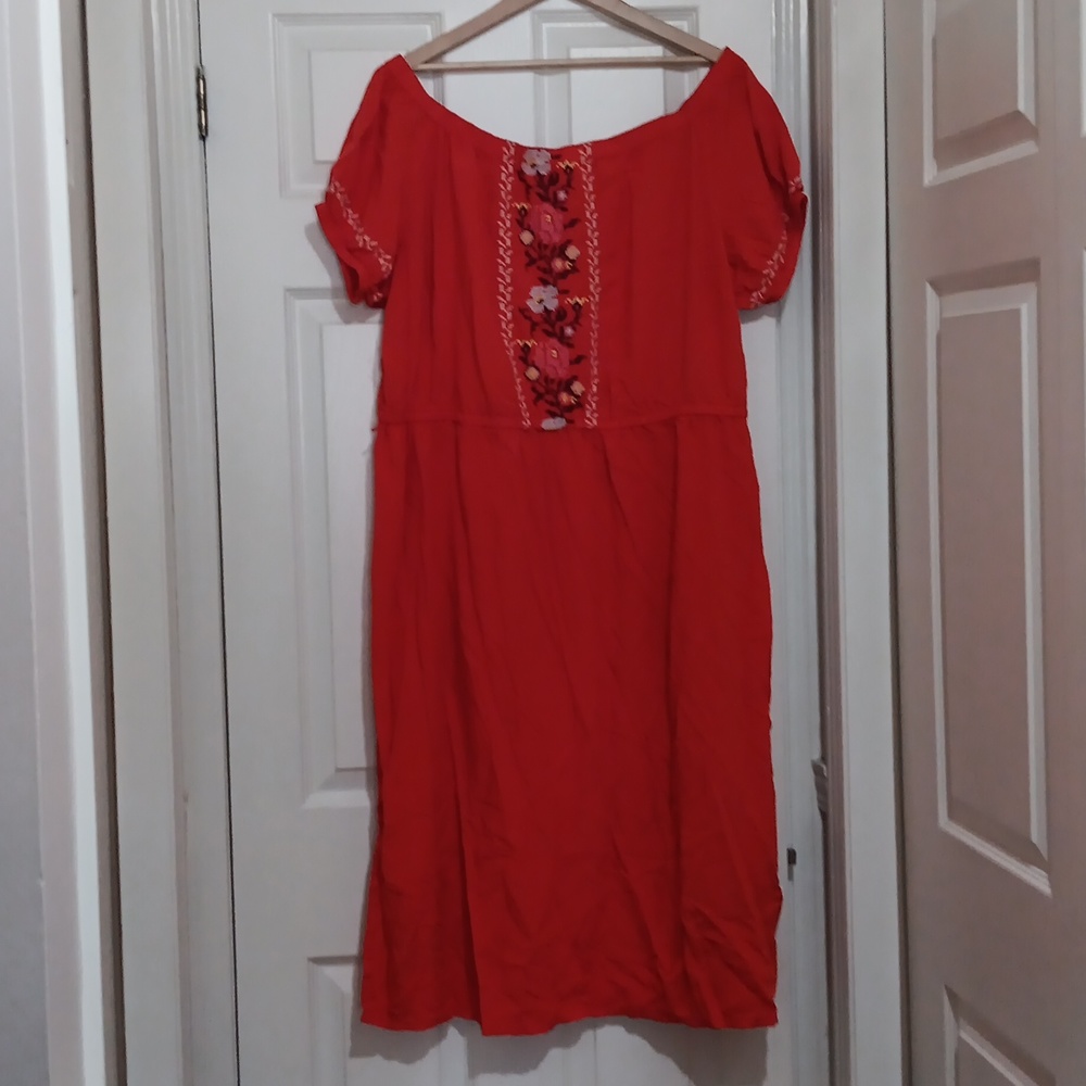 Off the shoulders dress
